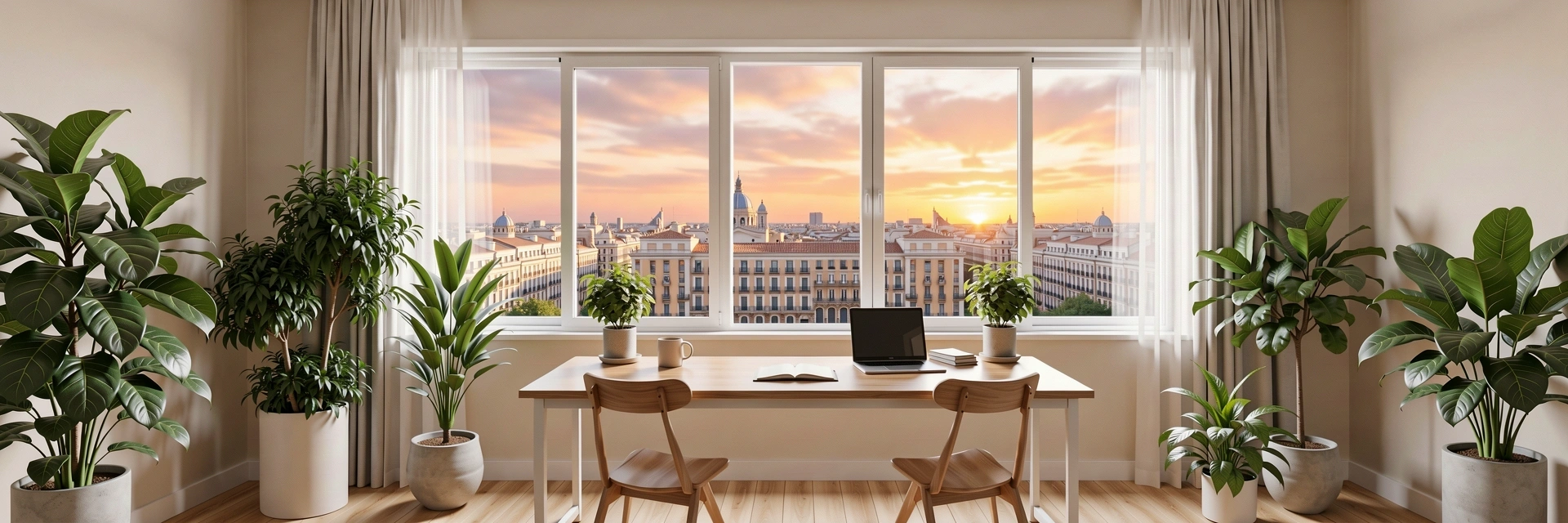 Ambiente de bienestar visual